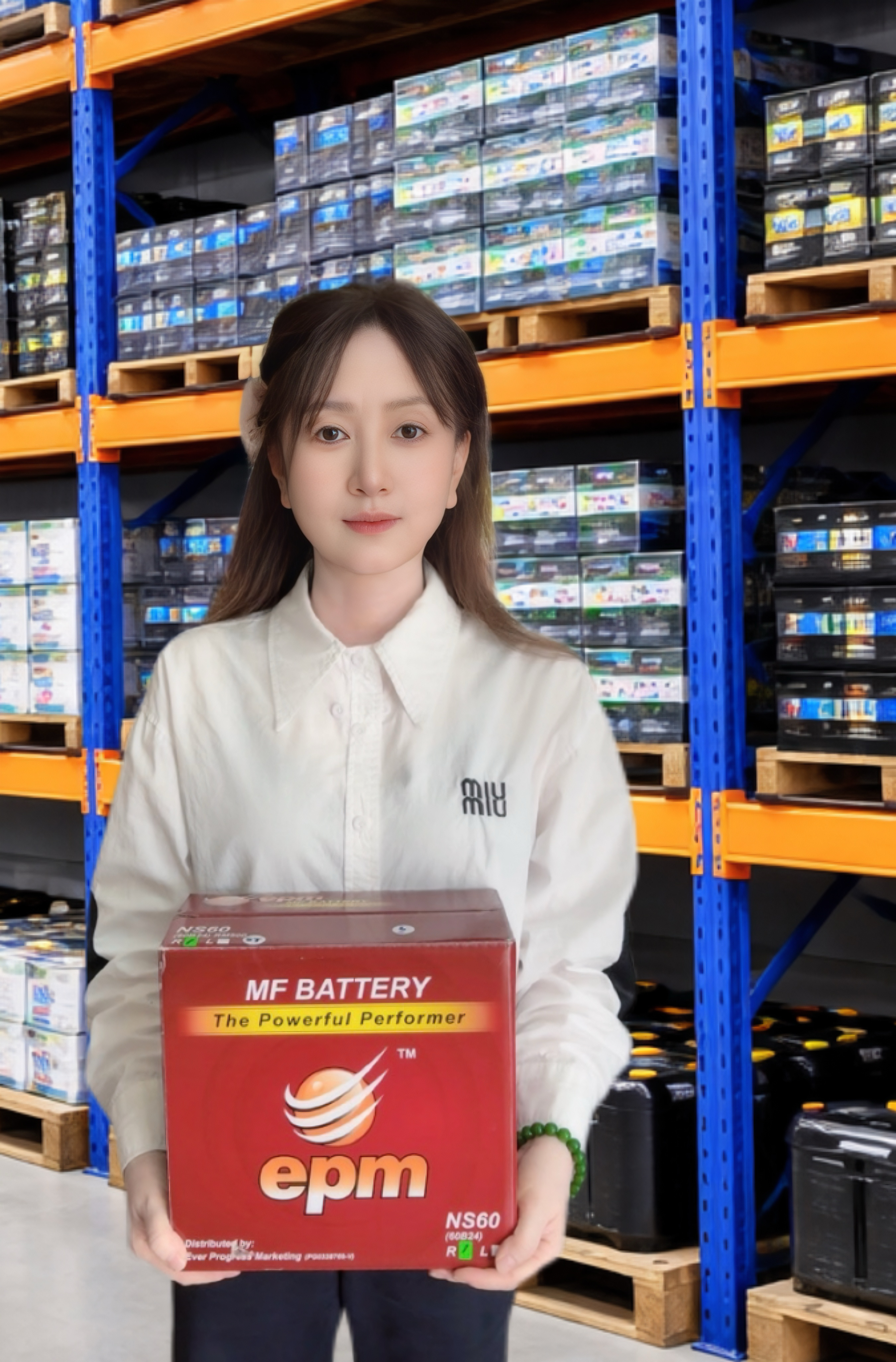 Ever Progress Marketing battery warehouse and EPM battery product